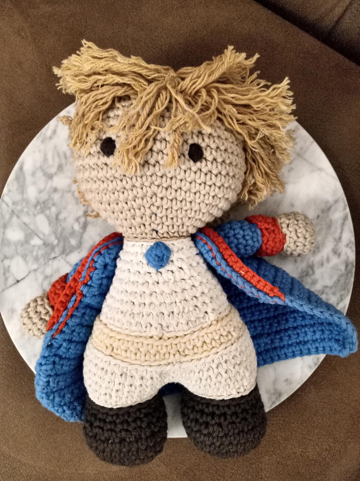 Woven stuffed toy