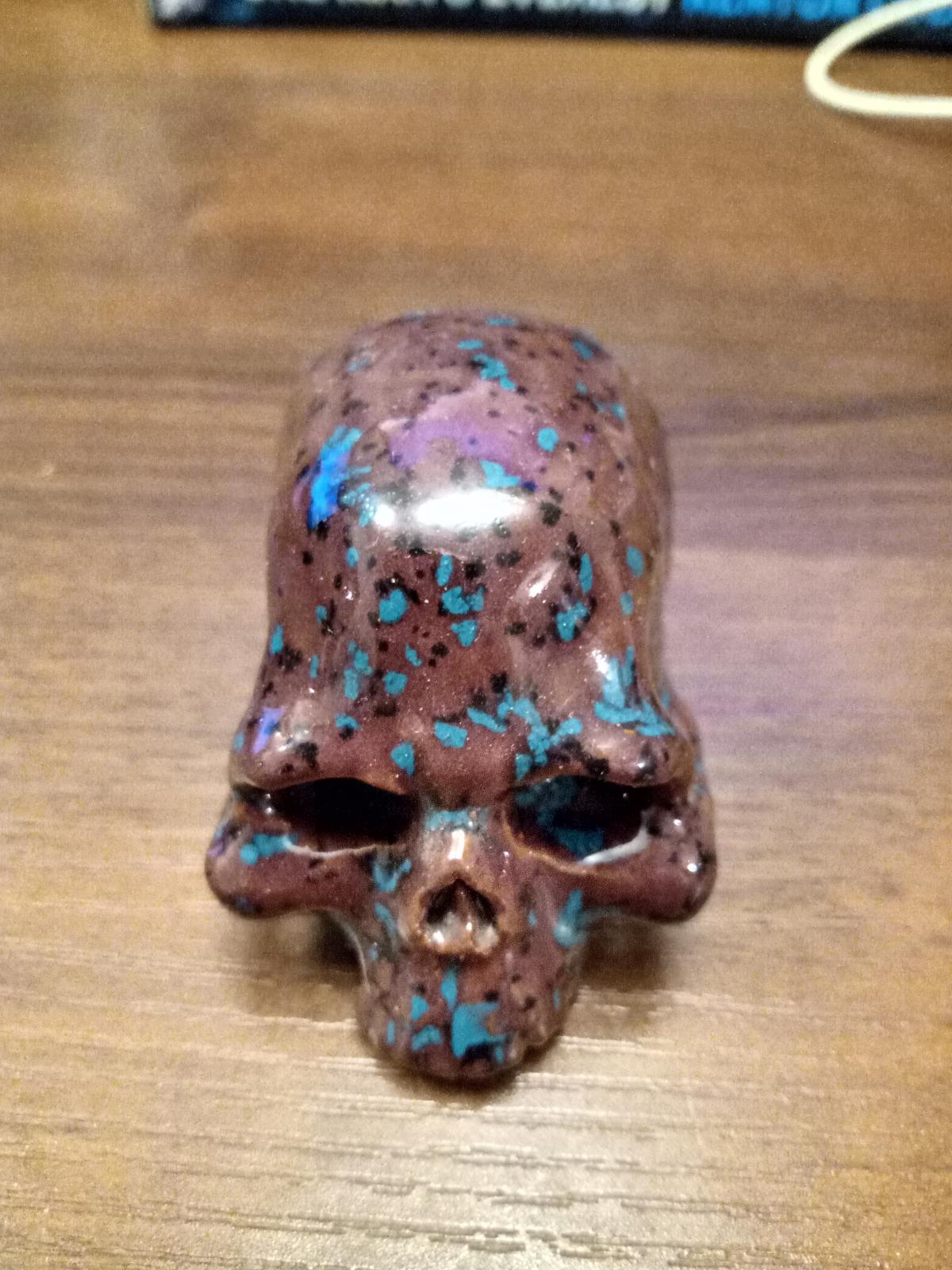 Purple skull