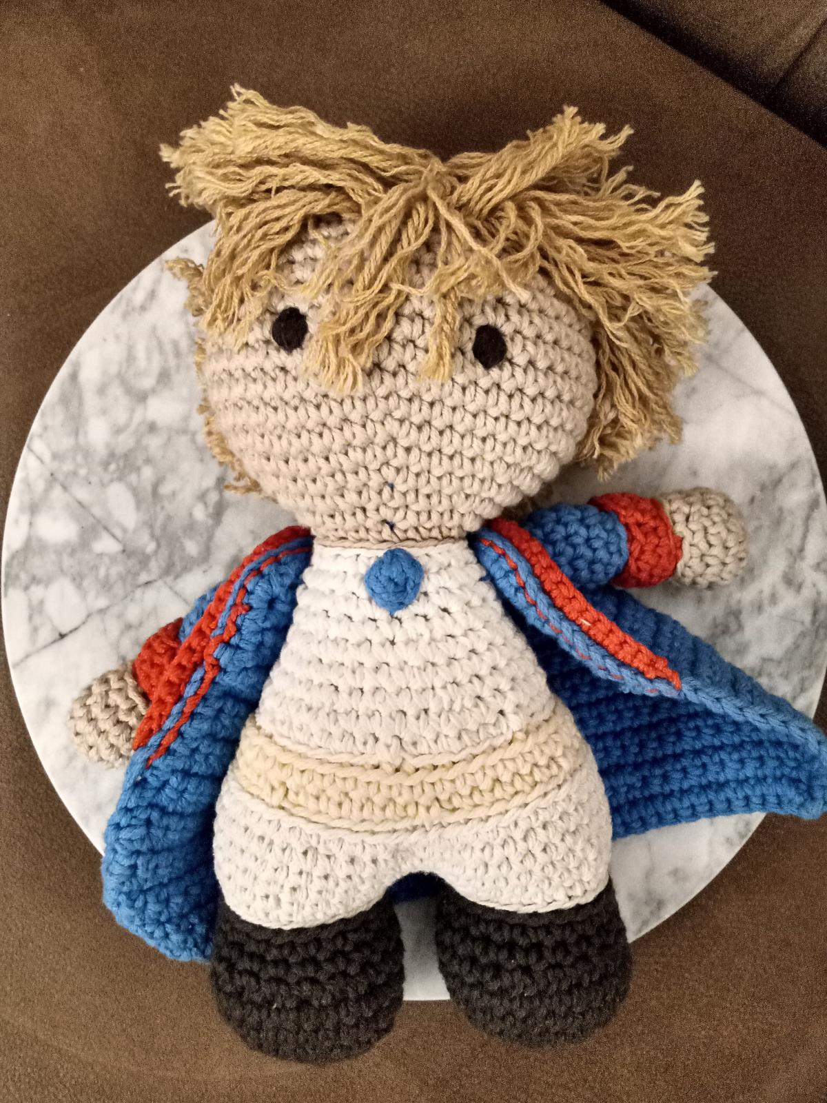 Woven stuffed toy