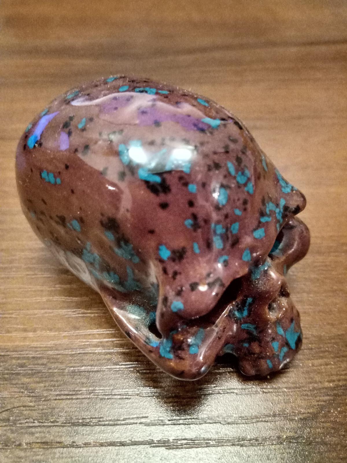 Purple skull