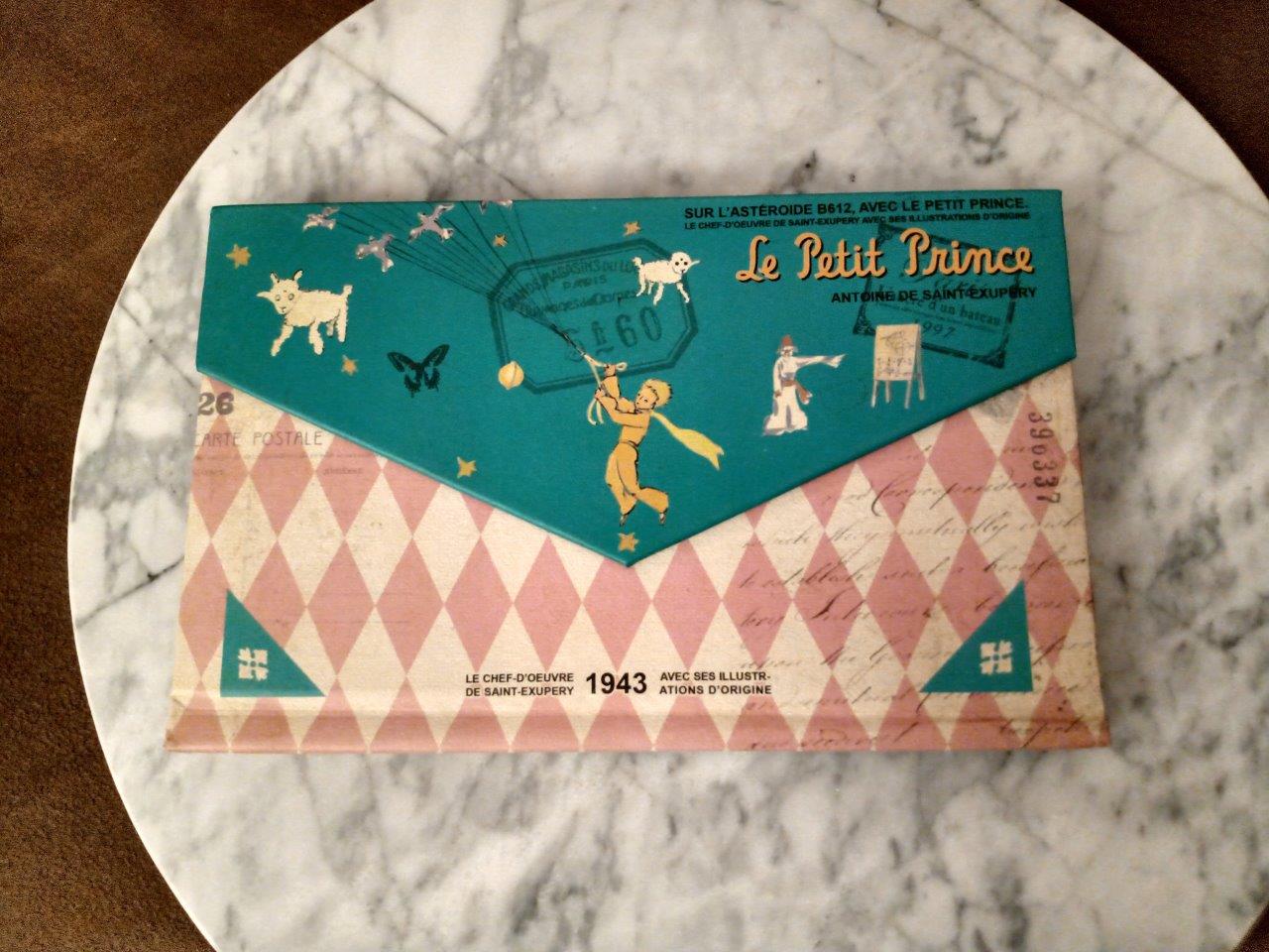 Postal themed notebook