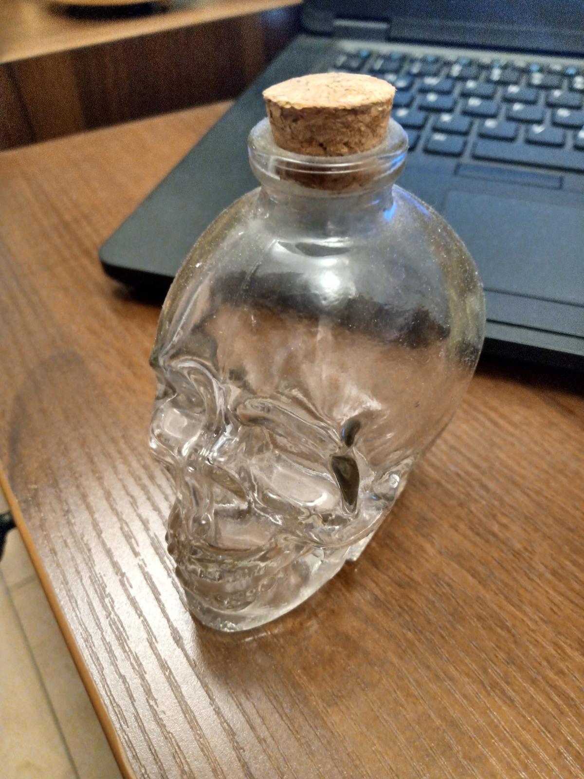 Glass skull